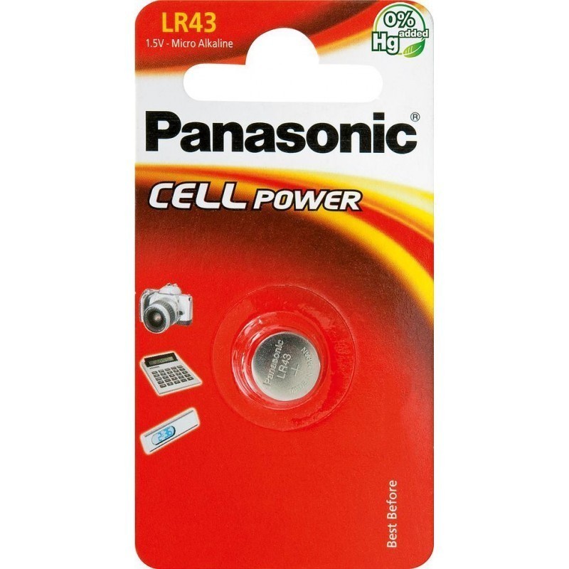 Panasonic LR43 AG12 alkalna baterija